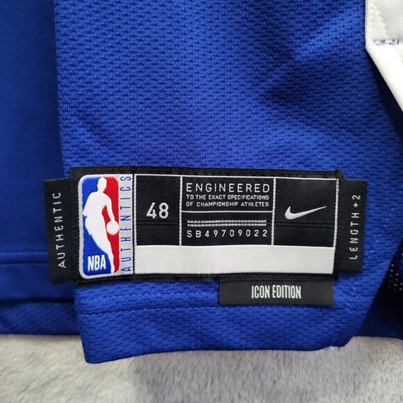 Nike Golden State Warriors Jordan Poole Icon Edition Jersey 48. Sz L MSRP $200 - Picture 7 of 8